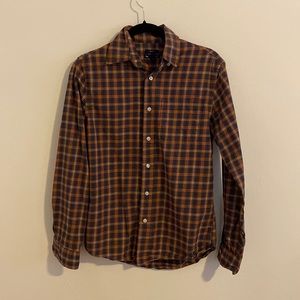 Plaid slim fit GAP button down